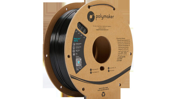 Polymaker PETG-Filament PolyLite, 1,75 mm, schwarz 1 kg