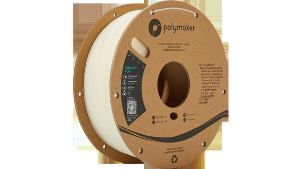 Polymaker PLA-Filament PolyLite, durchsichtig, 1,75 mm, 1 kg