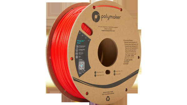 Polymaker PLA-Filament PolyLite, rot, 1,75 mm, 1 kg