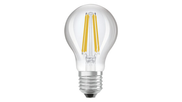 OSRAM Hocheffiziente 5-W-Filament-LED-Lampe A75, E27, 1055 lm, warmweiß, 3000 K, 210 lm/W, EEK A