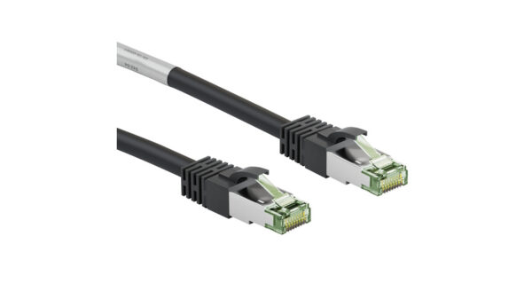 Goobay CAT 8.1 Patchkabel, RJ45-Stecker, 2 GHz Bandbreite, S/FTP, 2 m