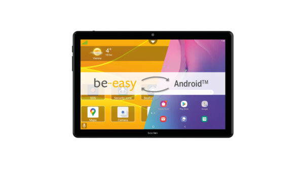 Bea-fon Senioren-Tablet TW10 Lite, 25,65-cm-Display, 1280 x 800p, Dual-OS be-easy & Android 11