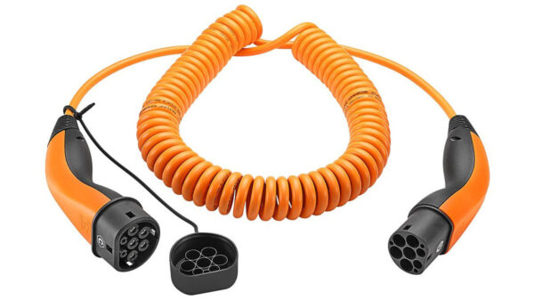 LAPP Mobility Spiralkabel EV-TYP2, 11 kW, 5 m, 20 A, 3P, Orange