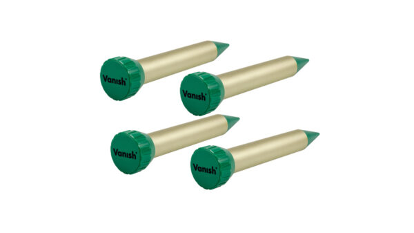 Vanish 4er-Spar-Set Maulwurfvertreiber MVT-1, Vibration, Batteriebetrieb