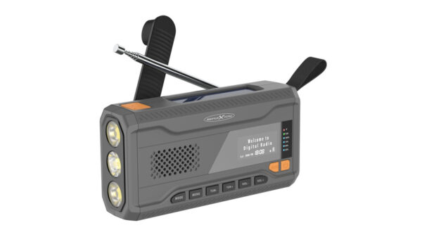 Reflexion Kurbelradio TRA562DAB, Solar-Panel, Handkurbel, Akkubetrieb, Taschenlampe, Bluetooth