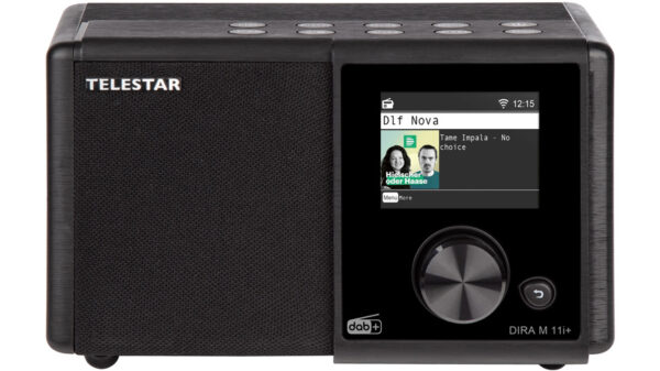 Telestar Hybrid-Digitalradio DIRA M11i+ mit Notfall-Warnsystem EWF, DAB+/UKW/Internetradio