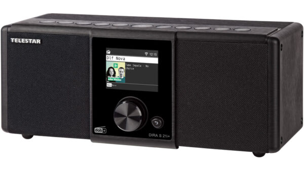 Telestar Hybrid-Digitalradio DIRA S21i+ mit Notfall-Warnsystem EWF, DAB+/UKW/Internetradio