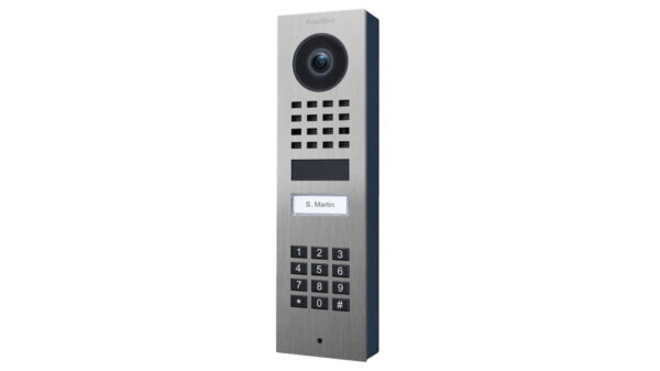 DoorBird WLAN-IP-Video-Keypad-Türstation D1101KV Edelstahl V4A, Aufputz