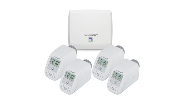 Homematic IP Set Raumklima mit Access Point, 4x Heizkörperthermostat