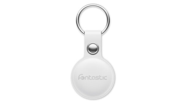 Fontastic Kunstleder-Schutzhülle für Bluetooth-Tracker FonTag, weiß