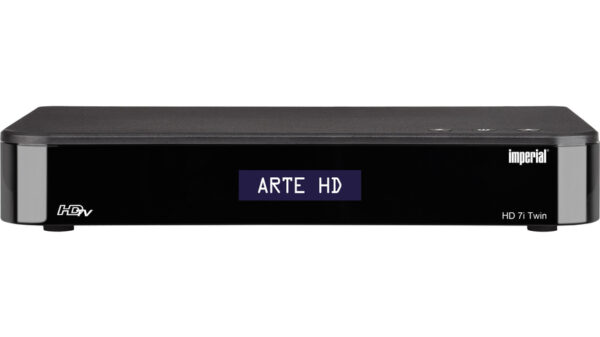 Imperial SAT-Receiver HD 7i twin, SAT-IP-Server/SAT-IP-Client, IP-TV, Bluetooth, Twin-Tuner, Full-HD