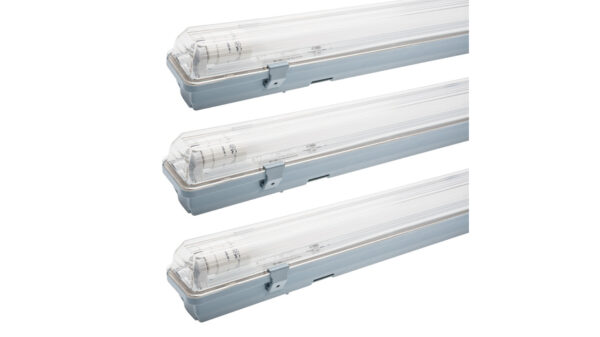 Müller Licht 3er-Set 16-W-LED-Feuchtraumwannenleuchte Aqua-Promo, 1680 lm, 4000 K, IP65, 120 cm