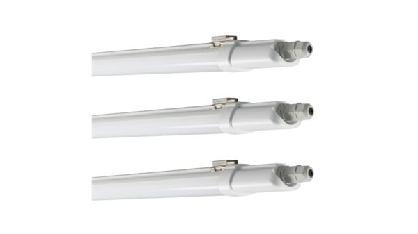 LEDVANCE 3er-Set 24-W-LED-Feuchtraumwannenleuchte SubMARINE Integrated Slim, 2160 lm, 4000 K, 150 cm