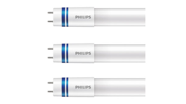 Philips 3er-Set 24-W-T8-LED-Röhrenlampe LEDtube UO InstatFit, 3700 lm, kaltweiß, EVG, 150 cm