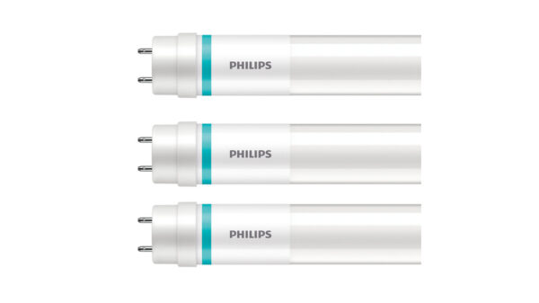 Philips 3er-Set 15,5-W-T8-LED-Röhrenlampe LEDtube UO, 2300 lm, warmweiß, KVG/VVG, 120 cm