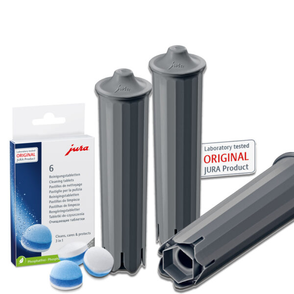 3 JURA CLARIS SMART+ (24233) / 6 Reinigungstabs (24225)