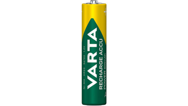 VARTA 4er-Set NiMH-Micro-Akku RECHARGE ACCU Power 800 mAh, AAA, HR03