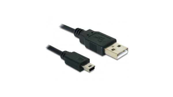 Delock USB 2.0 Kabel, USB-Stecker (Typ A) auf mini-USB-Stecker (Typ B) 70 cm