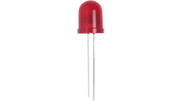 10x Superhelle LED 10 mm Rot