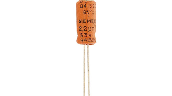 Elektrolytkondensator 2200 μF, 25 V, RM 5 mm, radial