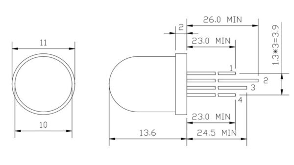 ELV RGB-LED-Set mit 130 LEDs für RGBC555