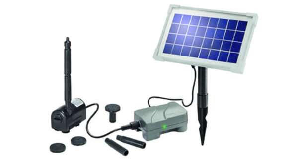 esotec Rimini plus Solar-Teichpumpen-System mit Akku