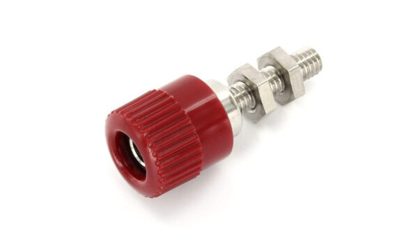 econ connect Polklemme AK4RT, 6 A, 4 mm, rot