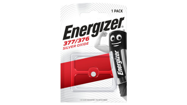 Energizer Silberoxid-Knopfzelle 377/376