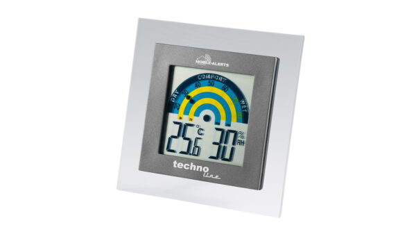 Mobile Alerts Thermo-/Hygrometer MA10230, mit Klimakomfortanzeige im Tagesverlauf