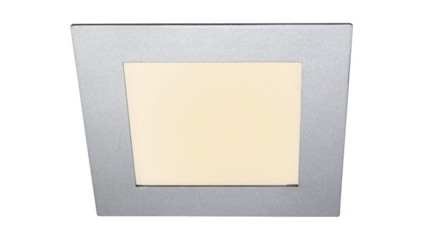 HEITRONIC 11-W-LED-Panel Toulouse, Einbaumaß 170x170 mm, Einbautiefe 20 mm, warmweiß, dimmbar, IP44