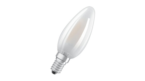 OSRAM 3er-Set 4-W-LED-Kerzenlampe, E14, 470 lm, warmweiß, matt