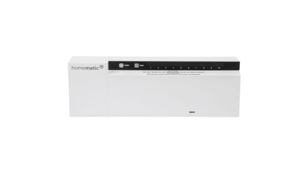 Homematic IP Smart Home Fußbodenheizungscontroller HmIP-FAL24-C10 – 10fach, 24 V