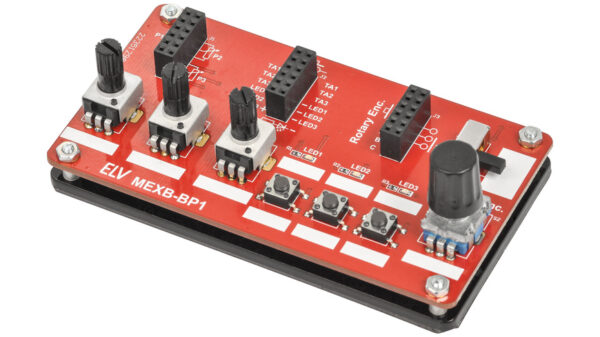 ELV Bausatz Bedienpanel für Experimentierboards, MEXB-BP1