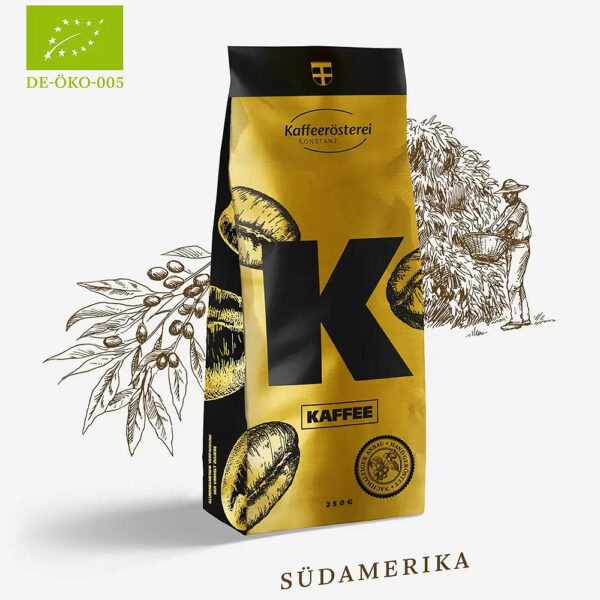 KAFFEER? STEREI Konstanz Peru Entkoffeiniert Bio Organic (4x 250g)