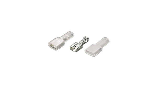 Flachsteckhülse für Flachstecker, 7,6 x 0,8 mm, AWG 20 / 18