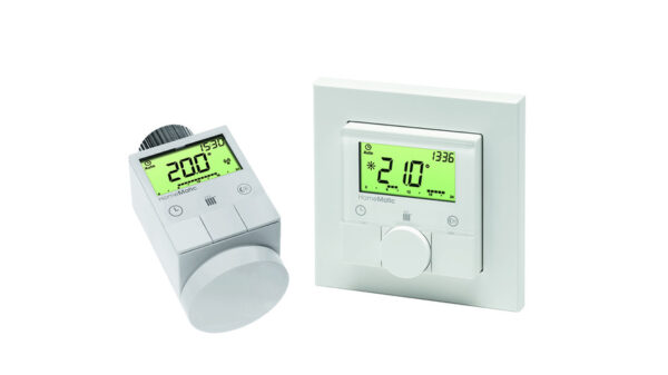 Homematic Starterset Funk-Heizkörperthermostat und Funk-Wandthermostat