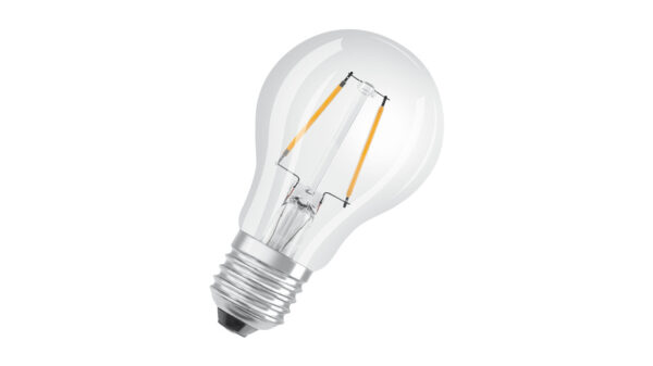 OSRAM 2,2-W-LED-Lampe A60, E27, 250 lm, warmweiß, klar, dimmbar