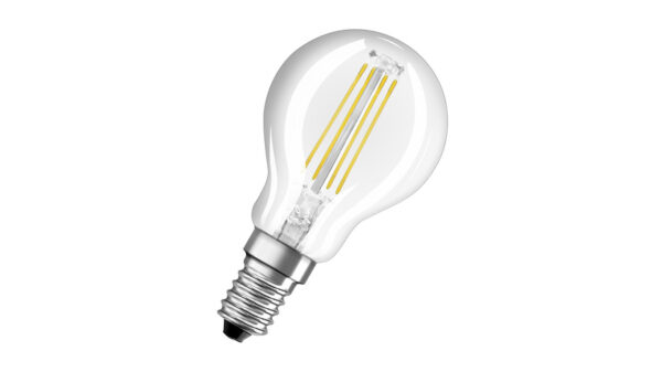 OSRAM 5,5-W-LED-Lampe P45, E14, 806 lm, warmweiß, klar