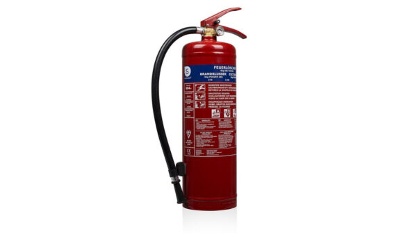 Smartwares Pulver-Feuerlöscher SW BB4, Brandklasse ABC, 4 kg