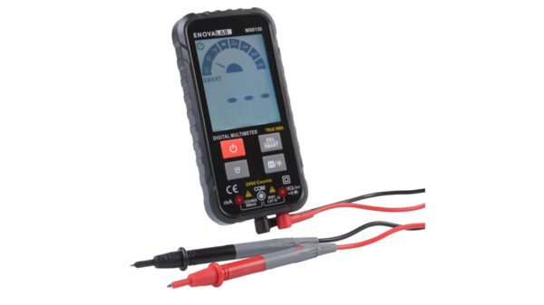 Enovalab SMART TrueRMS Digital-Multimeter MS0130 im Slim Design, 2.000 Counts