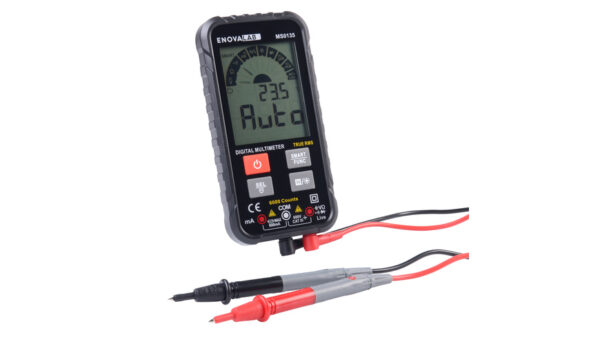 Enovalab SMART TrueRMS Digital-Multimeter MS0135 im Slim Design, 6.000 Counts