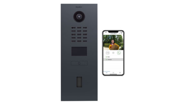 DoorBird IP Video Türstation D2101FV Fingerprint Edelstahl, pulverbeschichtet, seidenmatt, RAL 7016