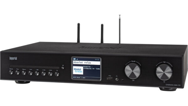 Imperial Radio-Hi-Fi-Tuner DABMAN i560 CD, DAB+/UKW/Internetradio, Verstärker, Bluetooth, CD-Player