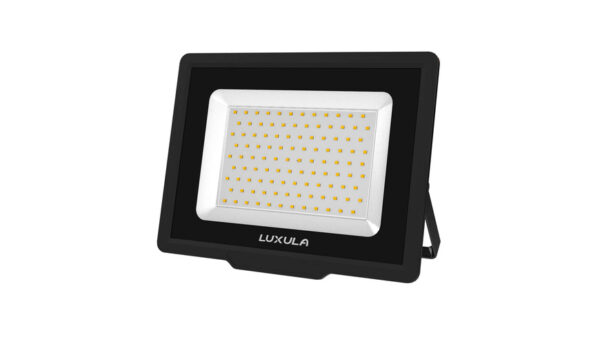 LUXULA 100-W-LED-Flutlichtstrahler, 10000 lm, 100 lm/W, 3000 K, warmweiß, IP65