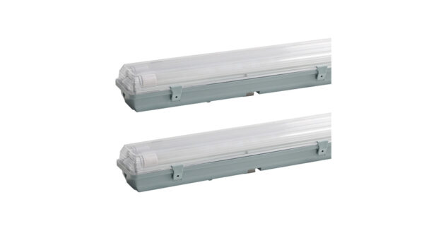 Müller Licht 2er-Set 32-W-LED-Feuchtraumwannenleuchte Aqua-Promo, 2-flammig, 3360 lm, 4000 K, 120 cm