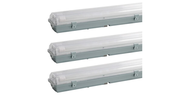 Müller Licht 3er-Set 32-W-LED-Feuchtraumwannenleuchte Aqua-Promo, 2-flammig, 3360 lm, 4000 K, 120 cm