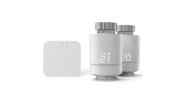 Hama Smart Home Heizungssteuerung-Set (2x Heizkörperthermostat, 1x Bridge), WLAN