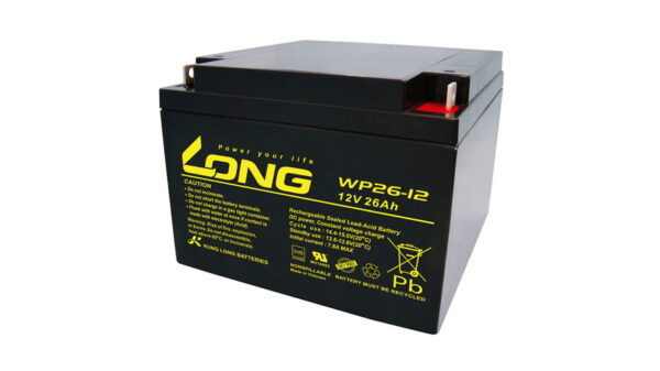 Kung Long VdS-Blei-AGM-Akku WP26-12, 12V, 26 Ah