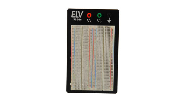 ELV Steckplatine/Breadboard 104 J, 1660 Kontakte, mit Drahtbrücken-Set