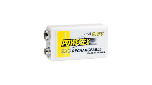 Powerex Akku, Block, NIMH, 230 mAh, 9,6 V